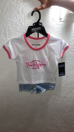 True religion outfit size 4 kids