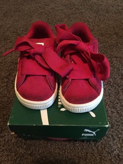 Baby pumas size 7c