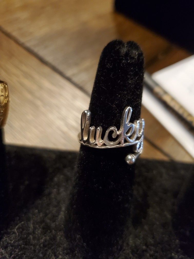 Ladies ALEX and ANI Adjustable Ring