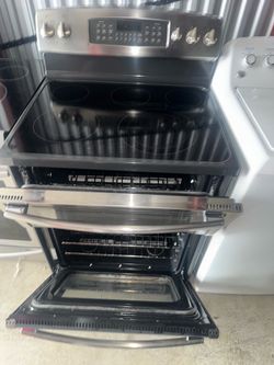 Electric stove  double  oven