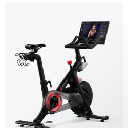 Peloton Bike, Weights & Bike Mat Included
