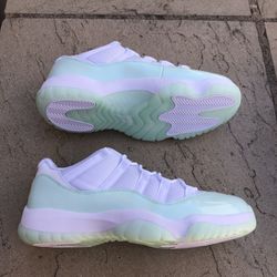 New Nike Air Jordan 11 Retro Low White Igloo Shoes Women’s 11.5, Men’s 10