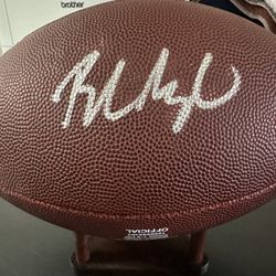 BAKER MAYFIELD SIGNED FULL SIZE AUTOGRAPHED FOOTBALL BUCCANEERS BROWNS W/COA 883