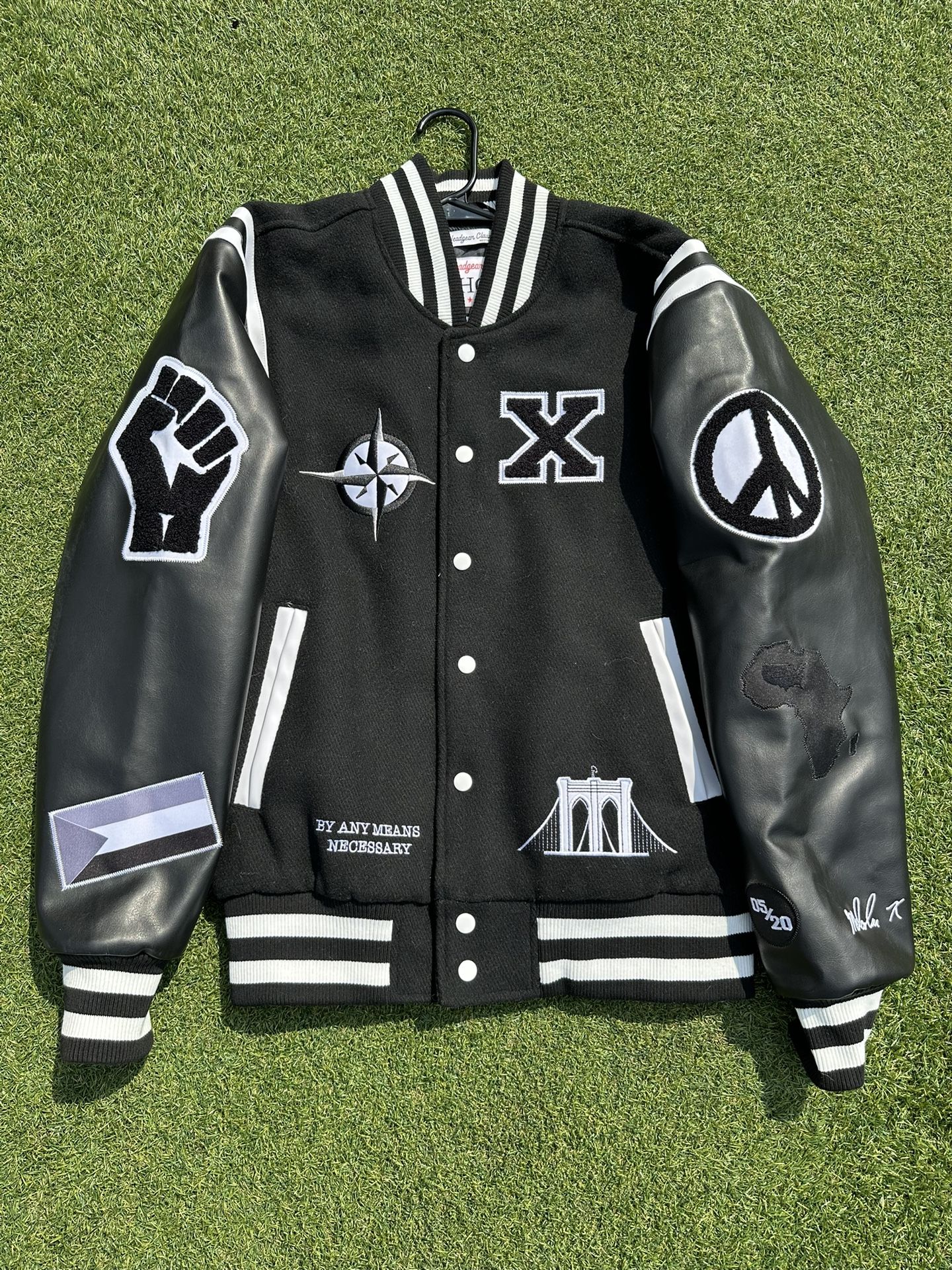 Malcolm X Letterman Jacket