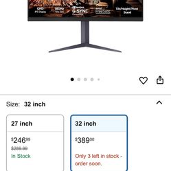 LG 32GP850-B.AEU 32" QHD Gaming Monitor - 32GP850-B