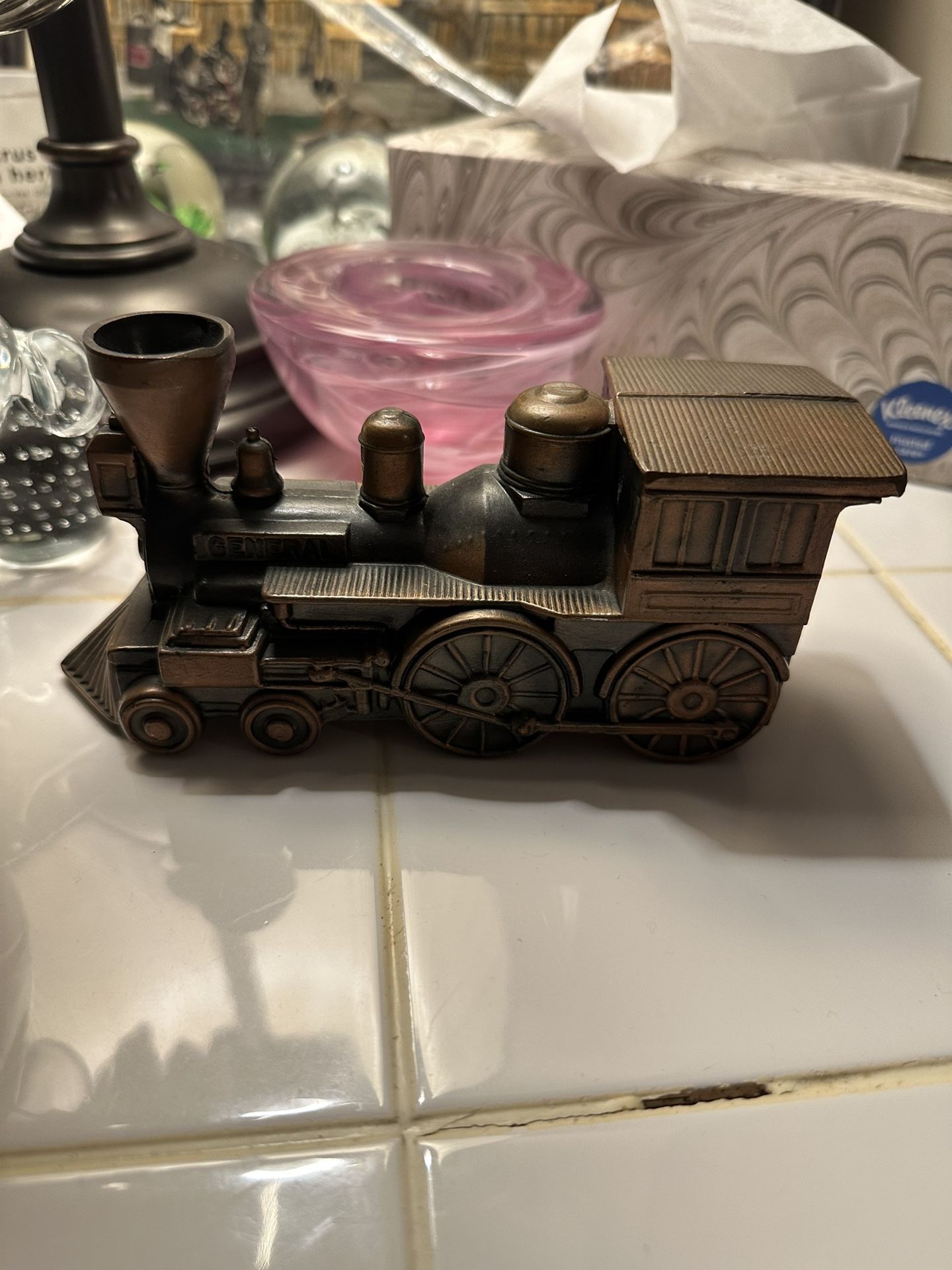 Metal Train Bank