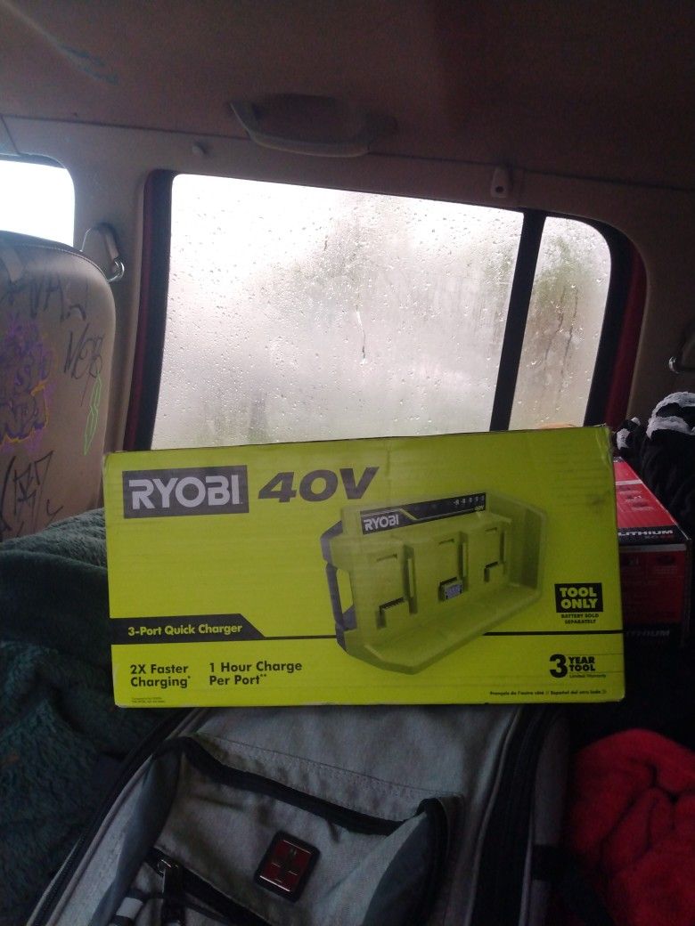 Ryobi 40v Multi Charger