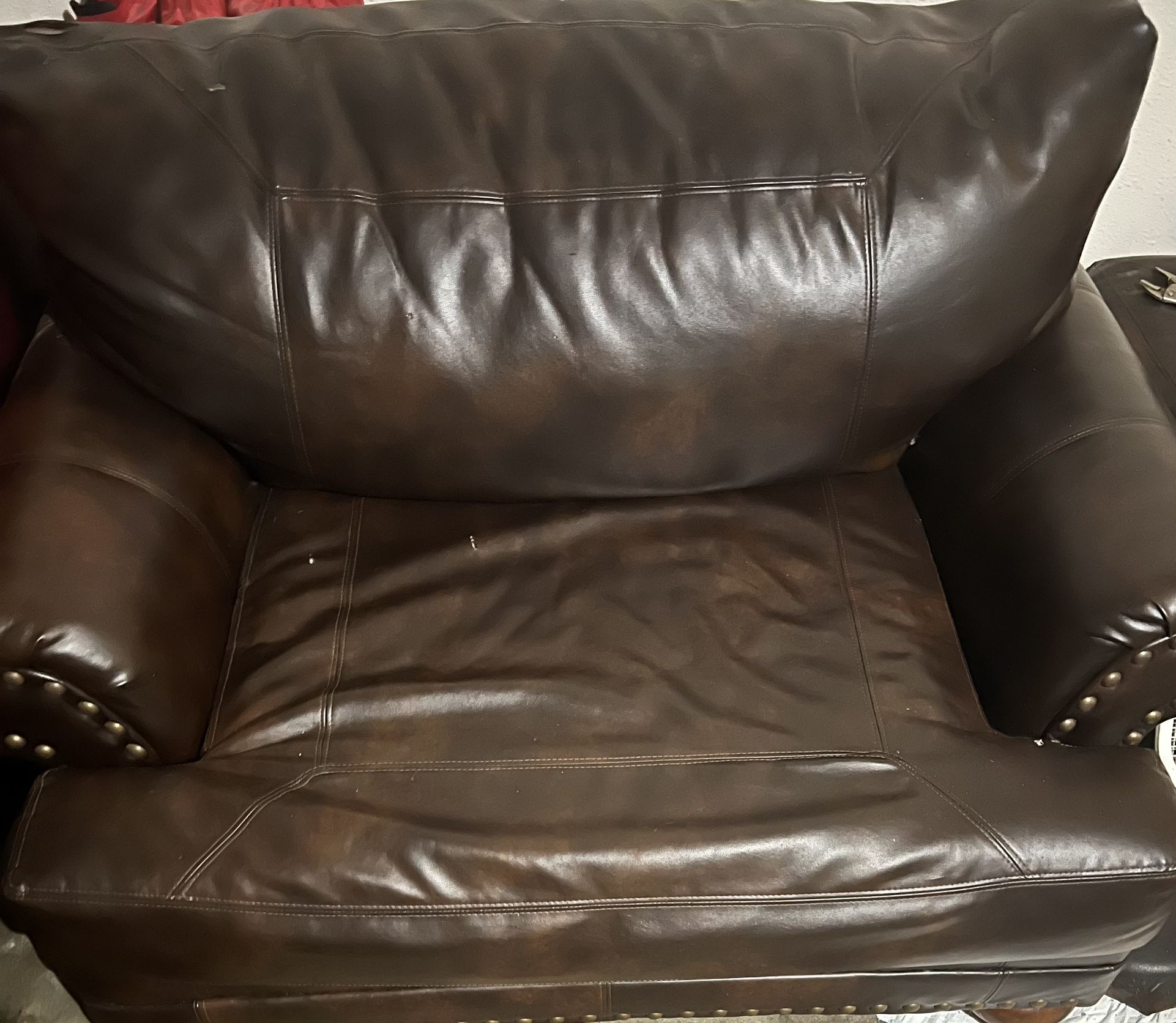 Love seat, Chair And Ottoman and Dinette Table with 4 Chairs