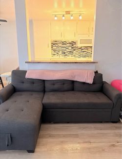 Grey couch