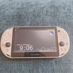 Modded White Playstation Vita 2000