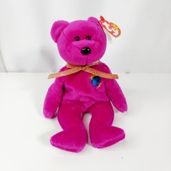 1999 TY BEANIE BABIES  “MILLENNIUM ”  BEAR PLUSH TOY 