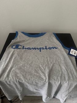 Champion Gray Blue tank top