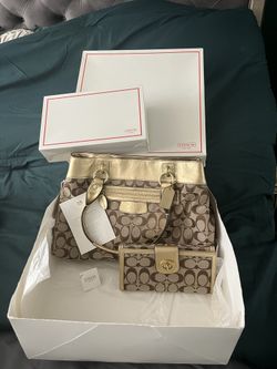 Coach Bag with Wallet 