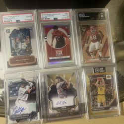 Graded, Autographed And Numbered Cards