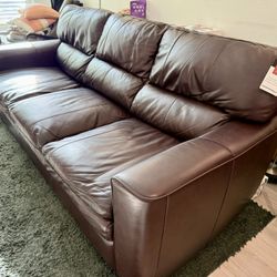 All Leather Sofa