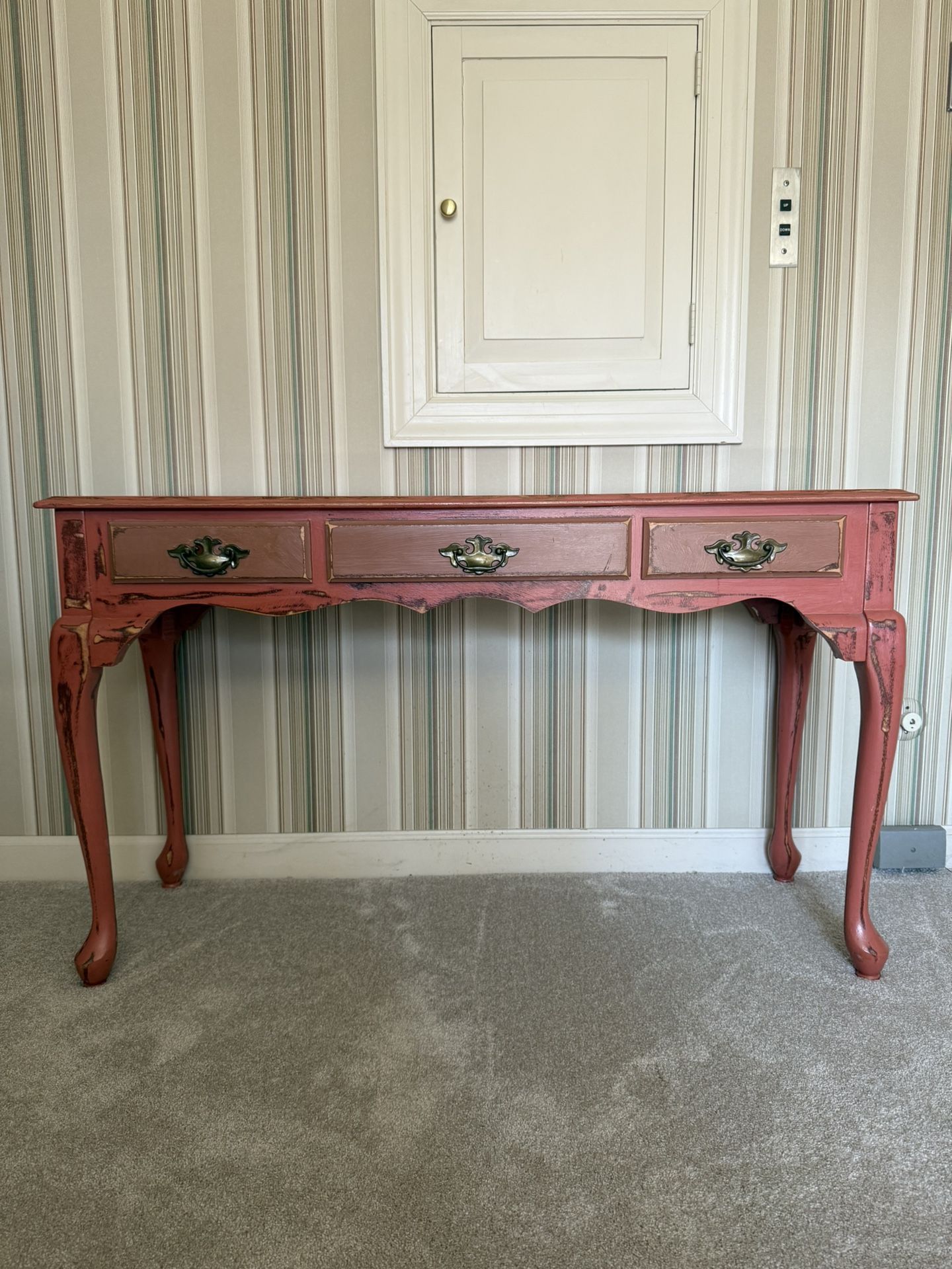 Rustic Wooden Console Table