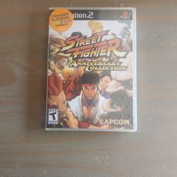 Ps2 Street Fighter Anniversary collection one missing