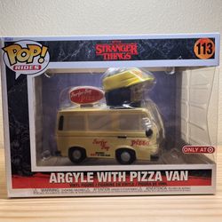Argyle With Pizza Van Funko Pop! Exclusive 