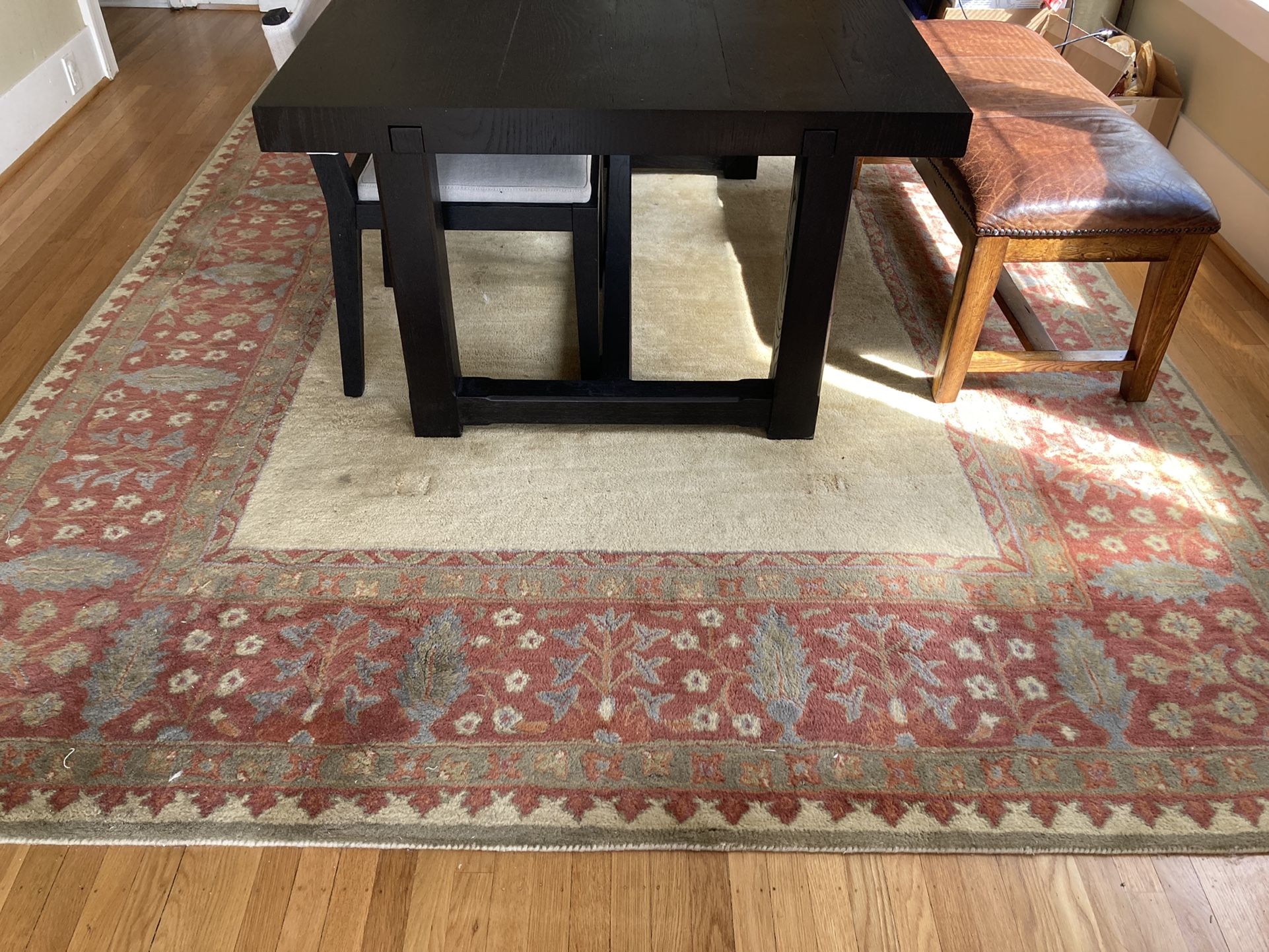 Pottery Barn Florence Border Rug (Set), 8’x10’’ and 2 1/2 ‘x9’
