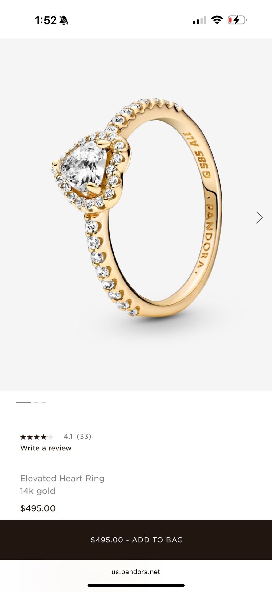 Pandora Ring