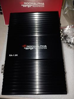 New Monoblock Amplifier 1800 watts RMS