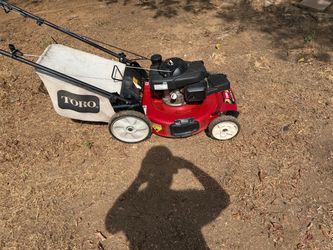 Toro Gas Push Lawn Mower with Bag