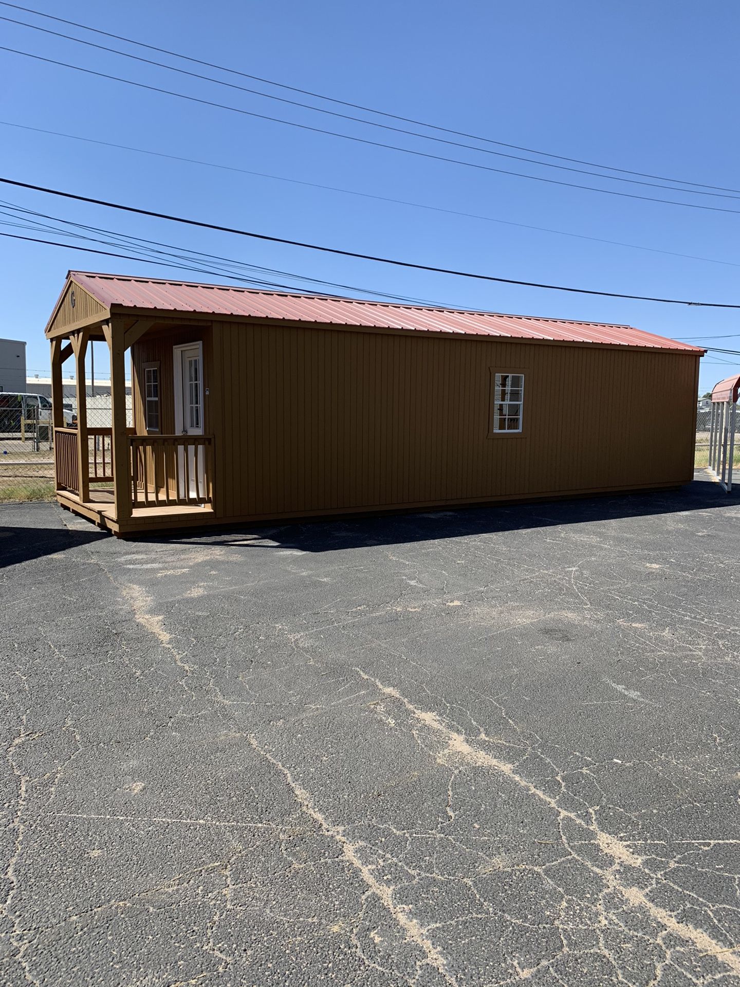 Cabin 12x36 . 398 down 398 month rent to own...