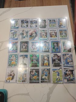 Justin Herbert NFL Trading Card Lot (30 Cards)