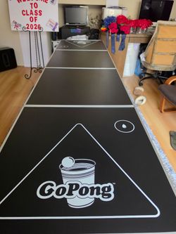 Go pong beer pong table