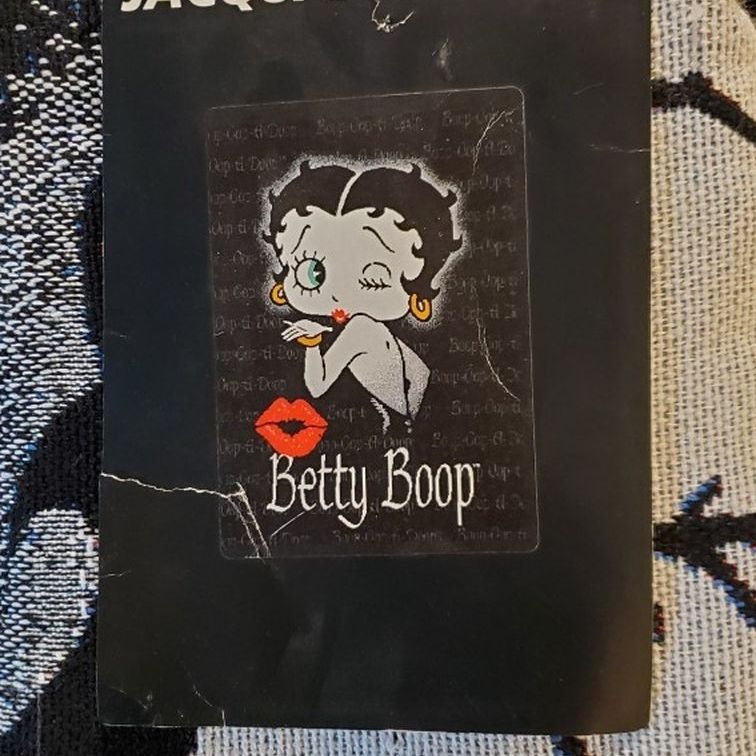 Betty Boop Woven Throw Blanket
