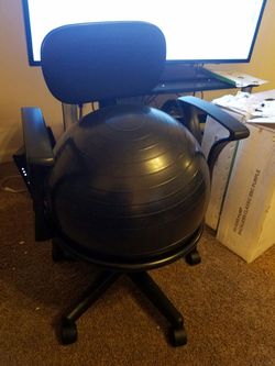 Office balance ball chair