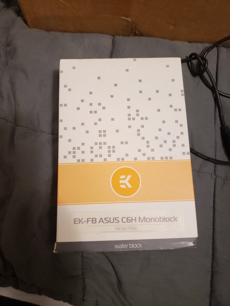 Monoblock For  Asus Ryzen Crosshair Vi  Extreme Mother Board 