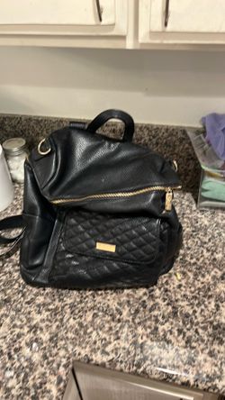 Lulibebe Black Diaper Bag Backpack