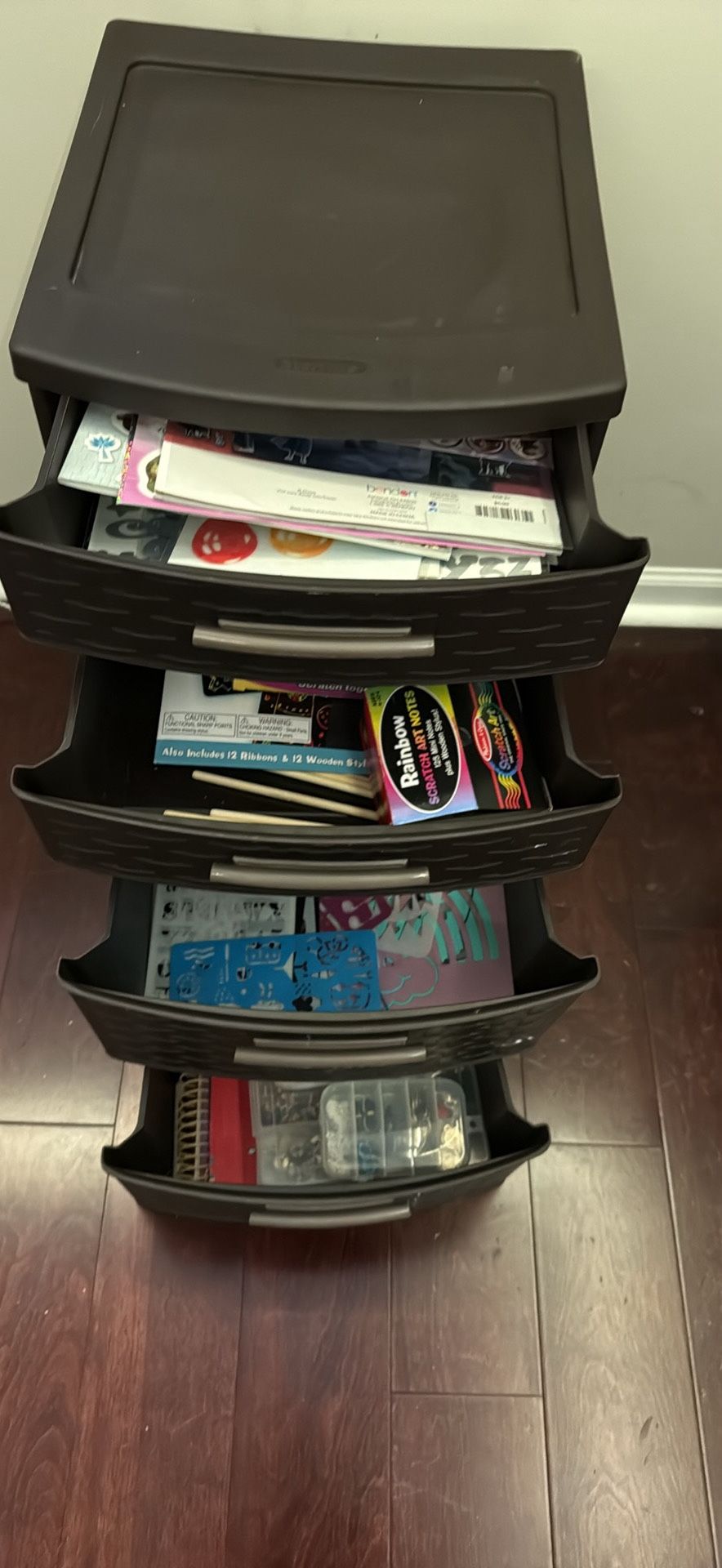 Prefilled Crafting Bin