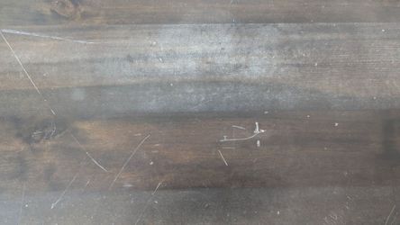 Dark brown wooden writing desk