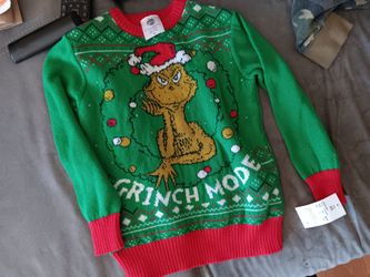 Grinch Xmas Sweater 