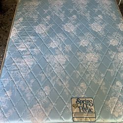 Double Mattress And Box spring