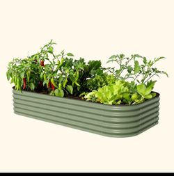 VEGO GARDEN 17” Tall 10 in 1 Jumbo Modular Metal Raised Garden Bed Kit