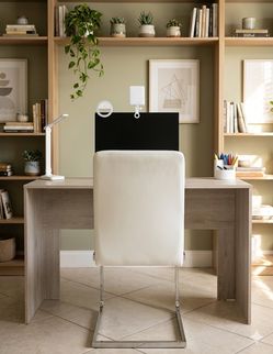 Desk with chair
