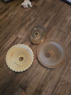 Glass lampshades