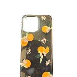 [Phone Case - Apple] iPhone 14 Pro Max - Kate Spade (Oranges & Flowers) MagSafe