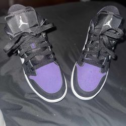 Purple Black And White 1s 