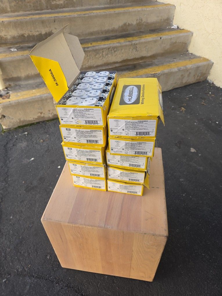 20 Amp Receptacle. $40 Per Box Of 10