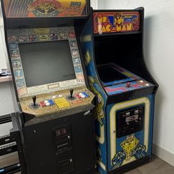 Original Arcade Games Ms.PAC man /Street fighter 