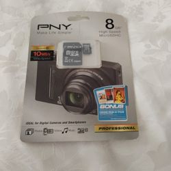 NEW 8GB HIGH SPEED MICRO SDHC