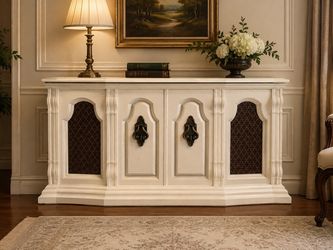 Stereo console, beautiful music center
