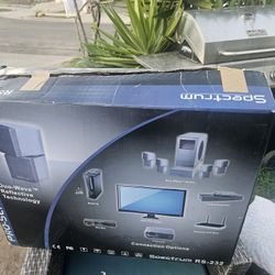 OBO Brand New Spectrum Pro-Series RS-232 Home Theater Speaker System (Complete)