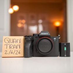 Sony A7 IV Camera