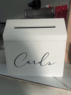 Wooden Card Box