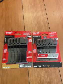 Milwaukee Multi-Tool Blade Sets – 2 Pack